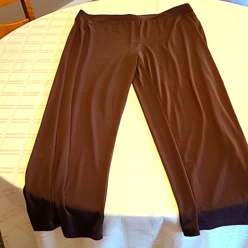 Womens XL slinky seperates pants.